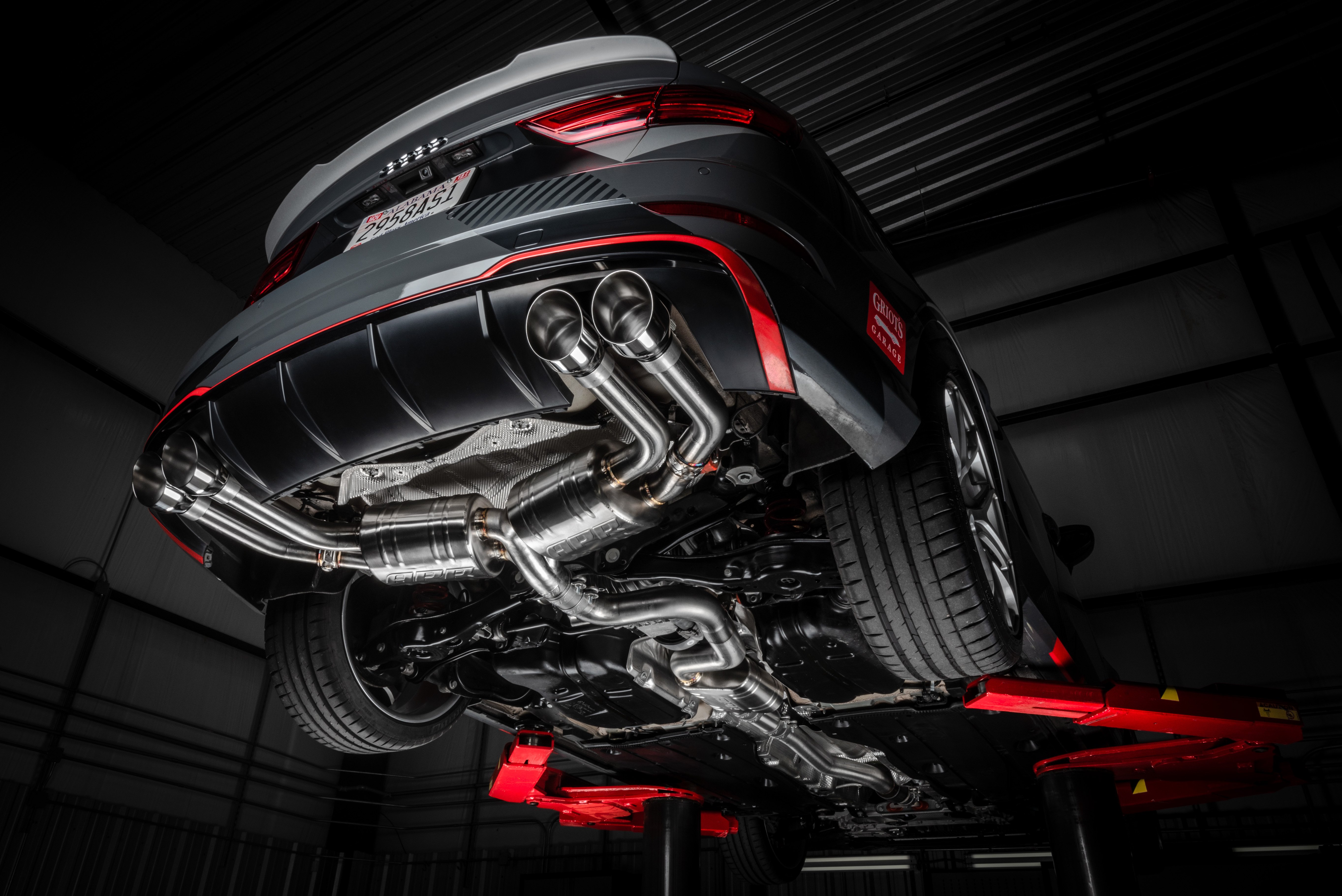 APR Catback Exhaust System for the Audi S3 Sedan